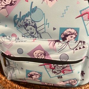 Womens/Girls small backpack The Golden Girls Print